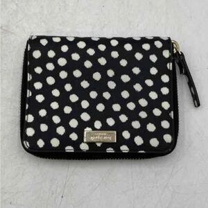 Kate Spade Black and Cream Dot Wallet